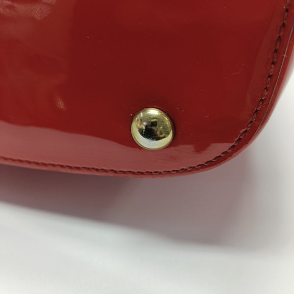 Bright Bit Patent Leather Red