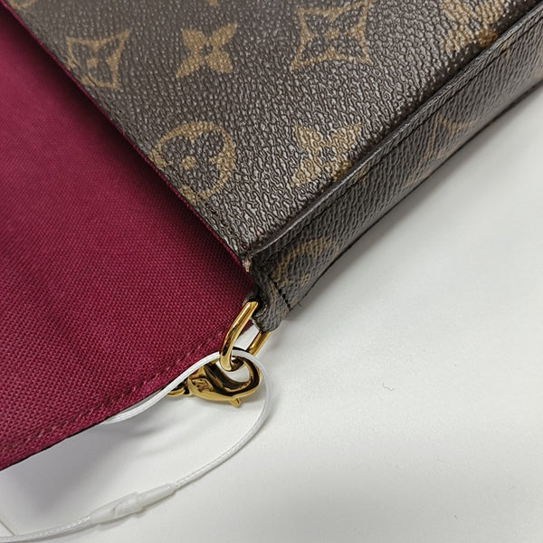 FÉLICIE Monogram Coated Canvas Brown