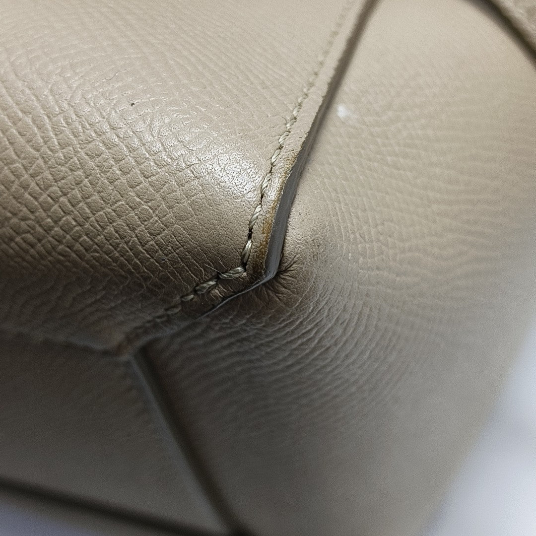 BELT Micro Calfskin Beige