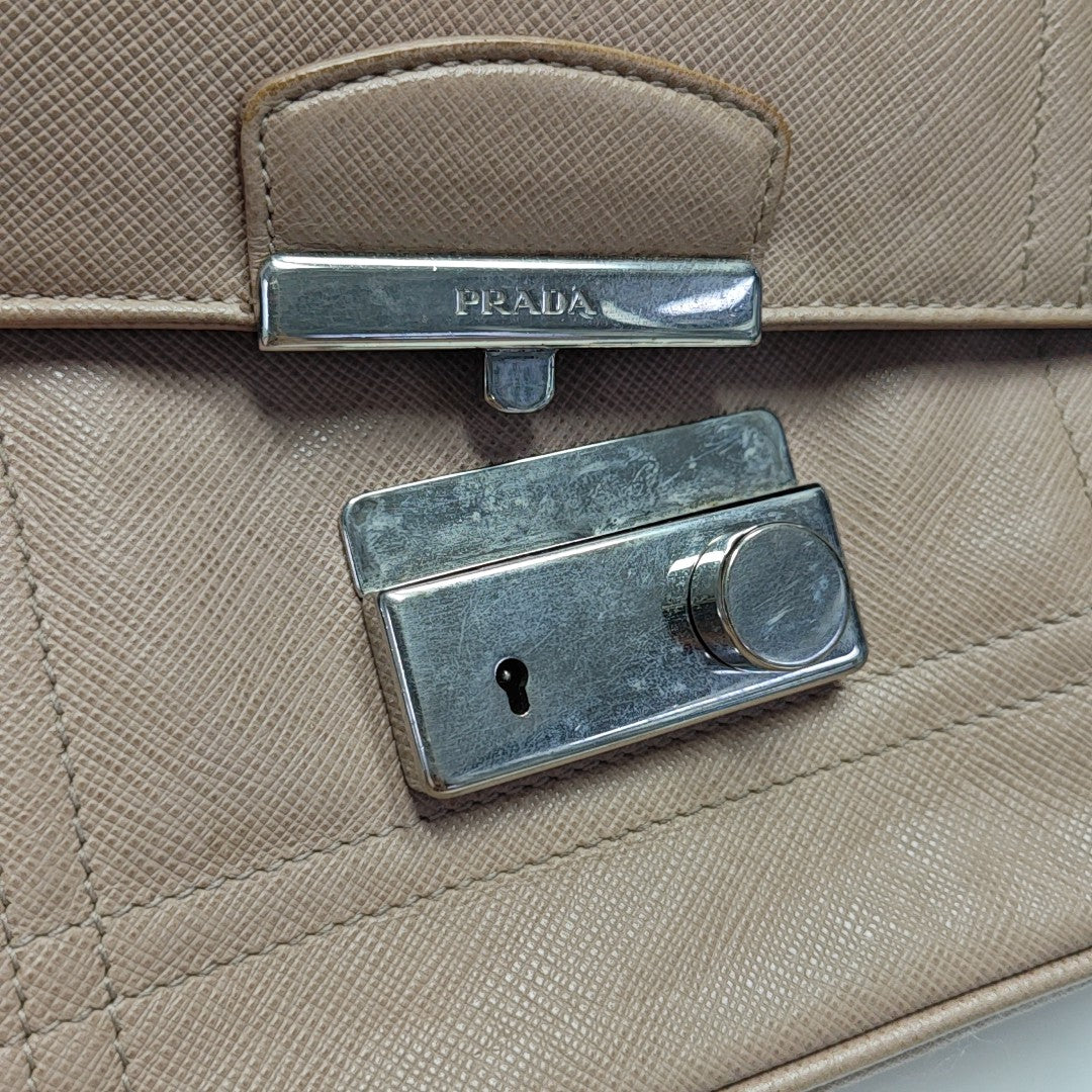 Calfskin Shoulder Bag Pink