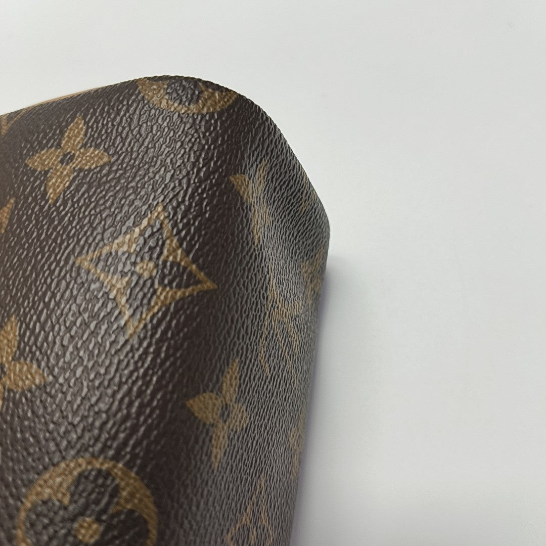 SPEEDY Nano Monogram Coated Canvas Brown