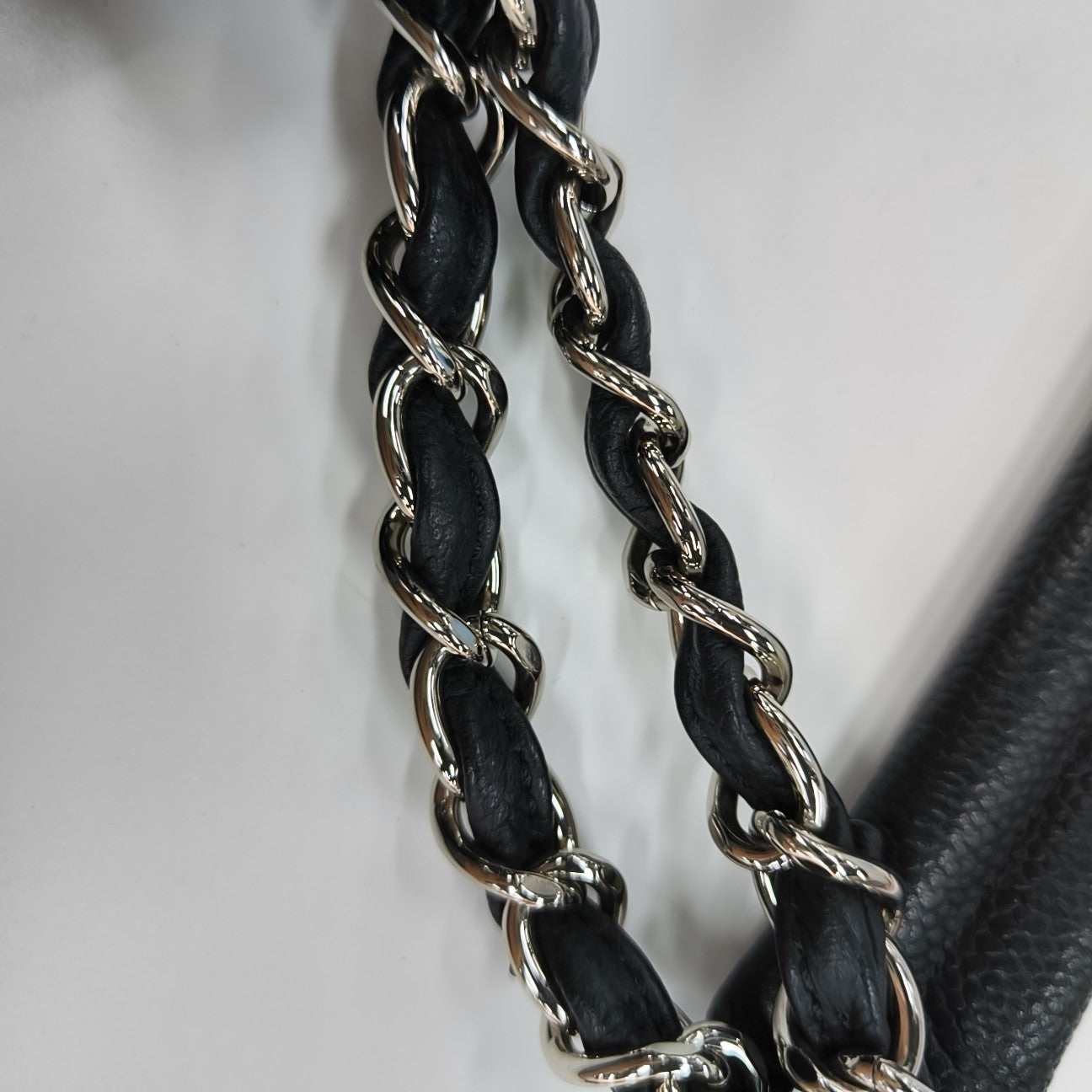 CC TIMELESS SOFT Quilted Grained Calfskin Black