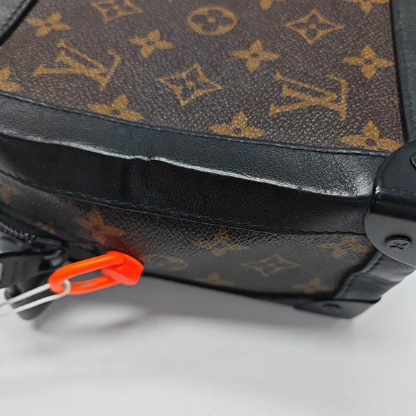SOFT TRUNK Monogram Coated Canvas Brown