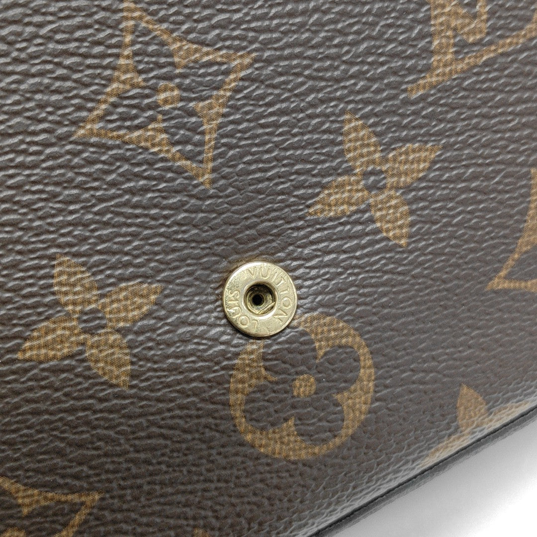FÉLICIE Lona Revestida con Monogram Marrón