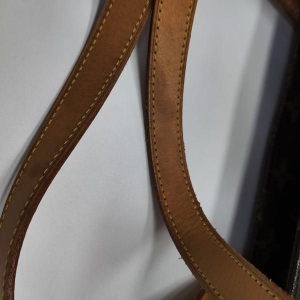 VINTAGE VAVIN GM Monogram Coated Canvas Brown