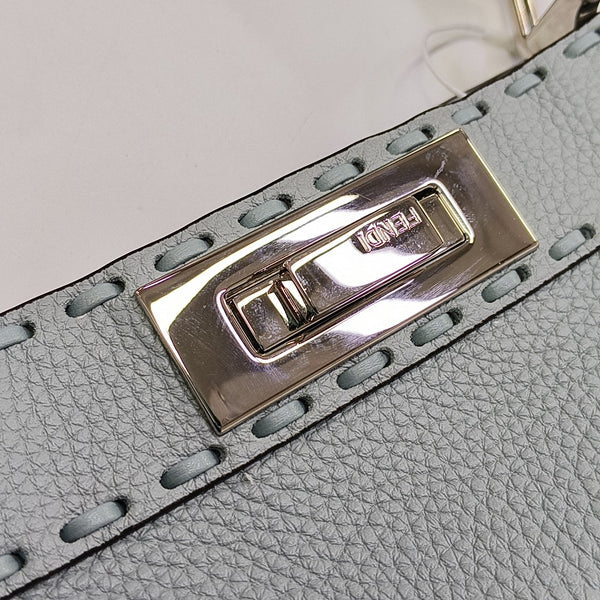 Peekaboo Medium Calfskin Blue