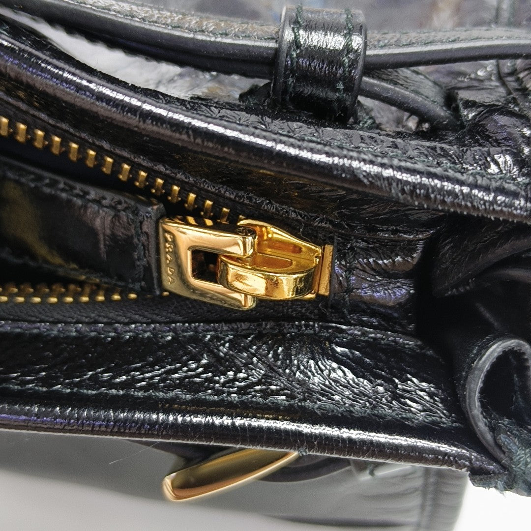 Bonnie Medium Calfskin Black