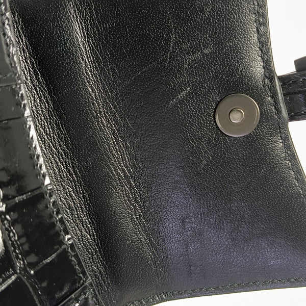 Hourglass Mini Calfskin Black