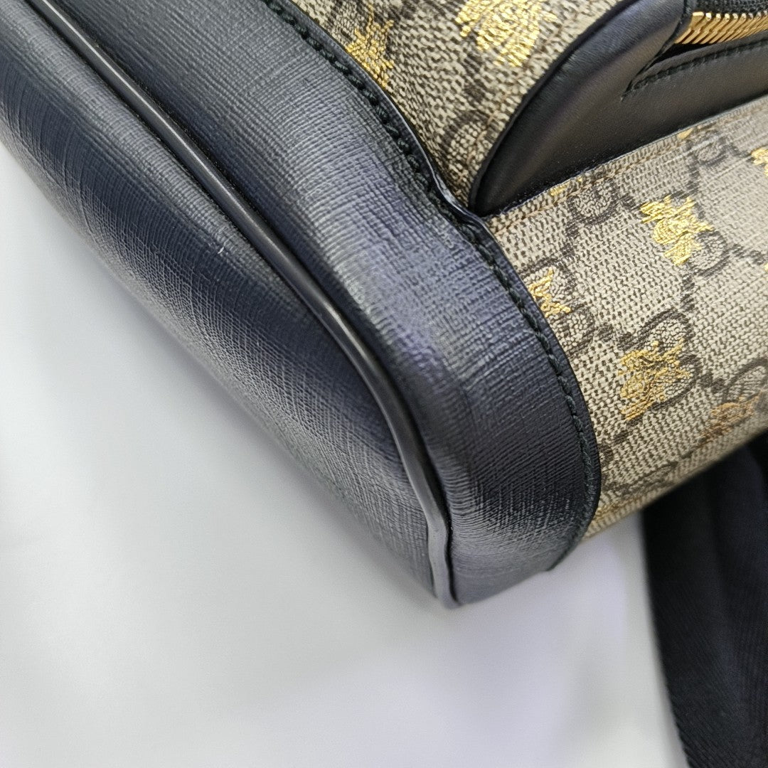 Eden Monogram Coated Canvas Beige