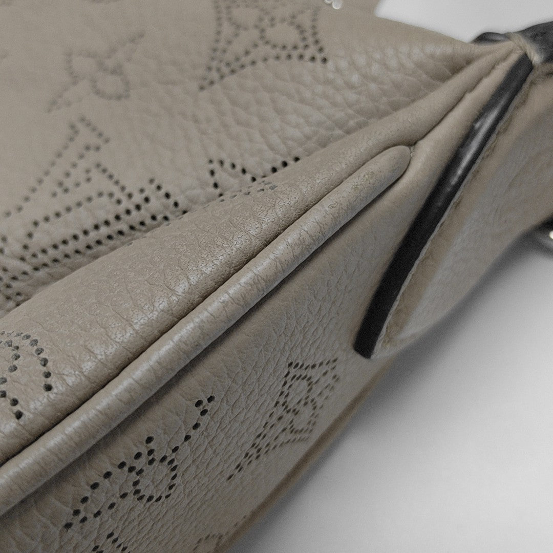 BAIA PM Monogram Calfskin Gray