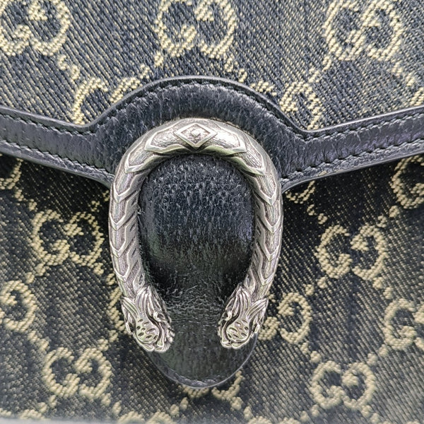 Dionysus Mini Monogram Denim Black