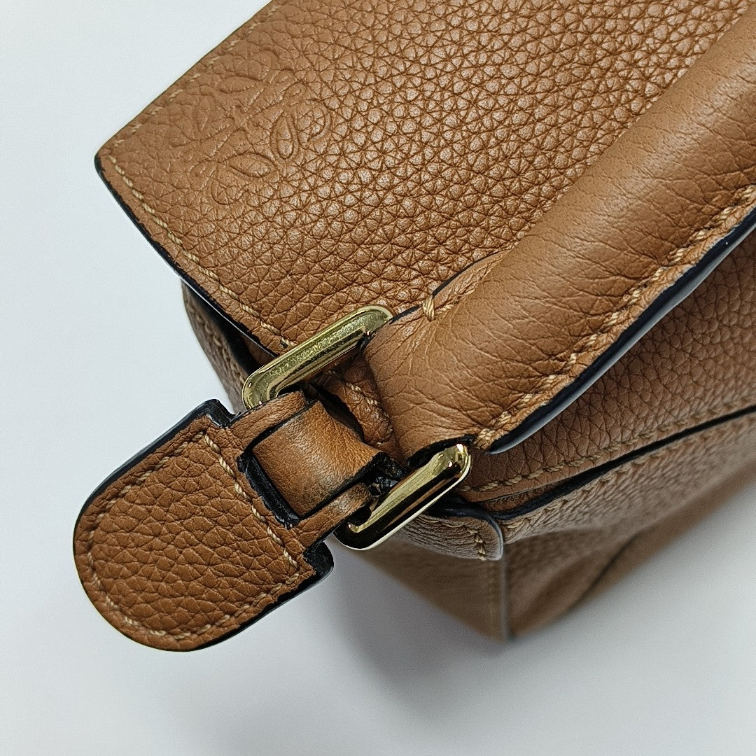 Puzzle Mini Calfskin Brown