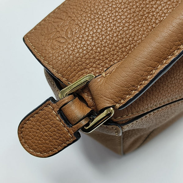 Puzzle Mini Calfskin Brown