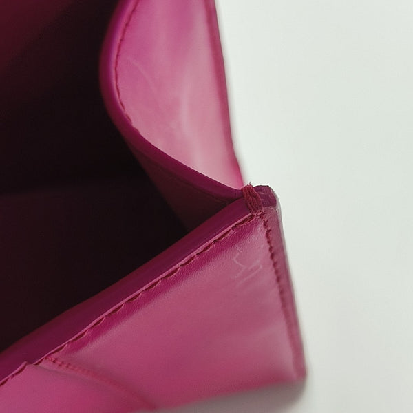 Hourglass XS Quilted Calfskin Red