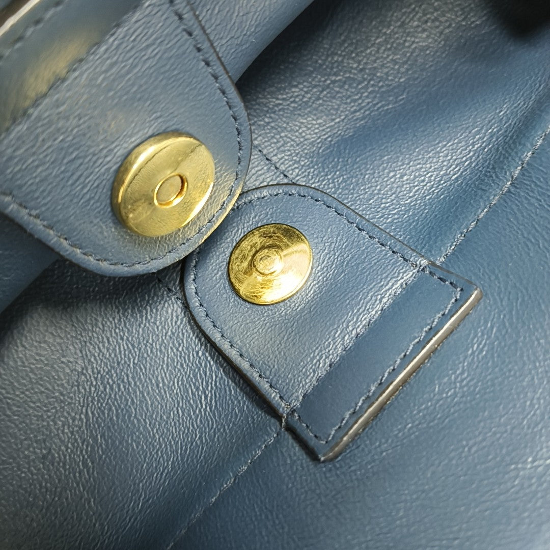 Rajah Large Suede Blue