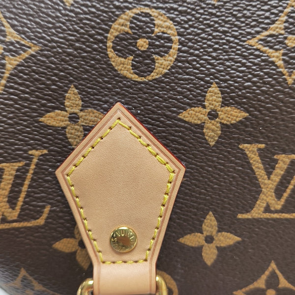 SPEEDY 20 Monogram Coated Canvas Brown