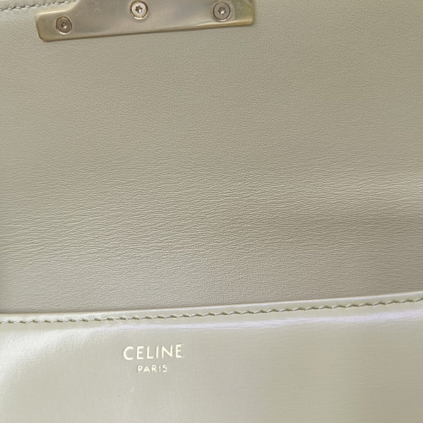 TRIOMPHE Small Calfskin Yellow
