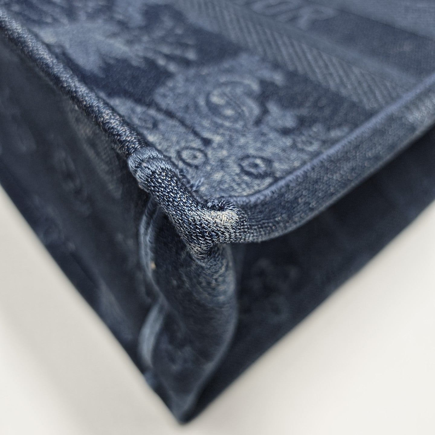 Book Tote Small Denim Blue
