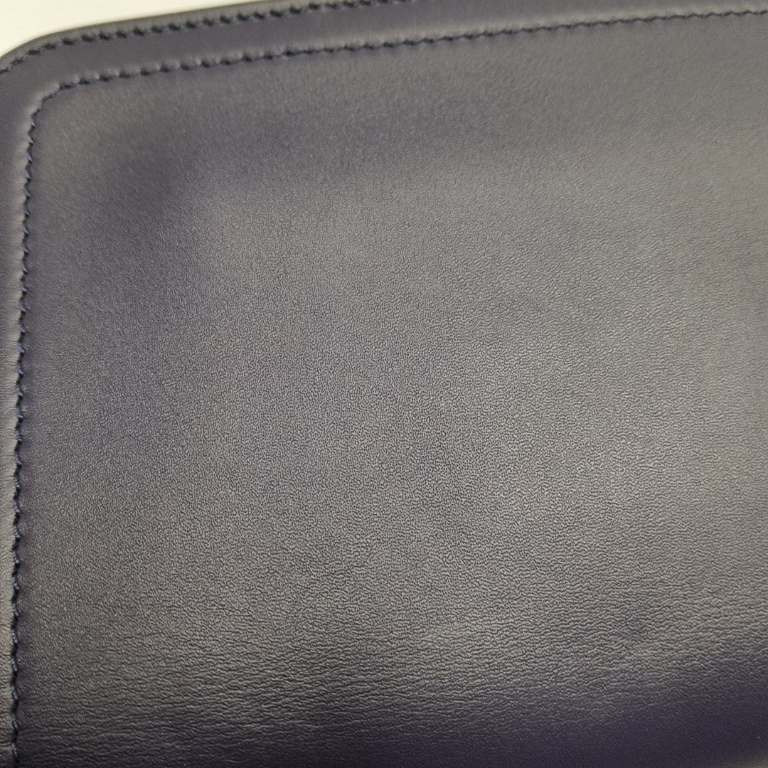 Ginny Calfskin Blue