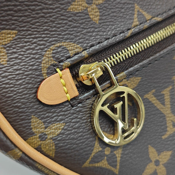 LOOP Monogram Coated Canvas Brown