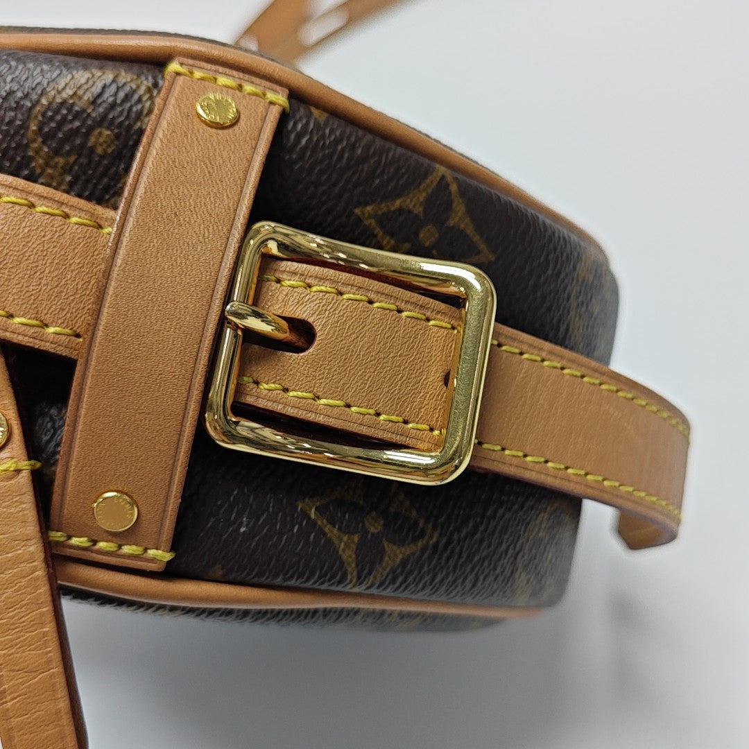 BOITE CHAPEAU PM Monogram Coated Canvas Brown