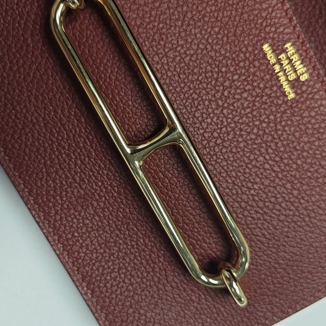 Roulis Slim Evercolor Red Wallet