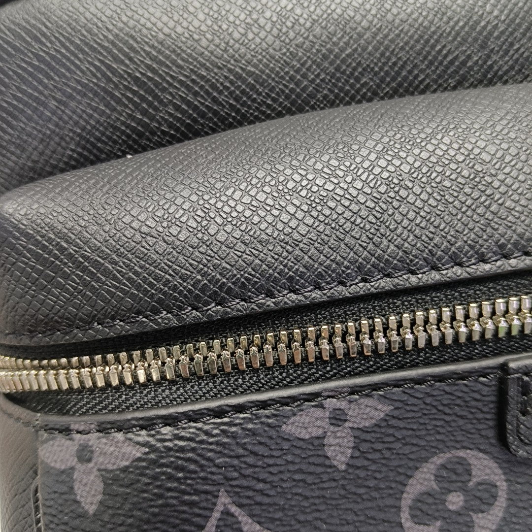 OUTDOOR PM Monogram Coated Canvas Black