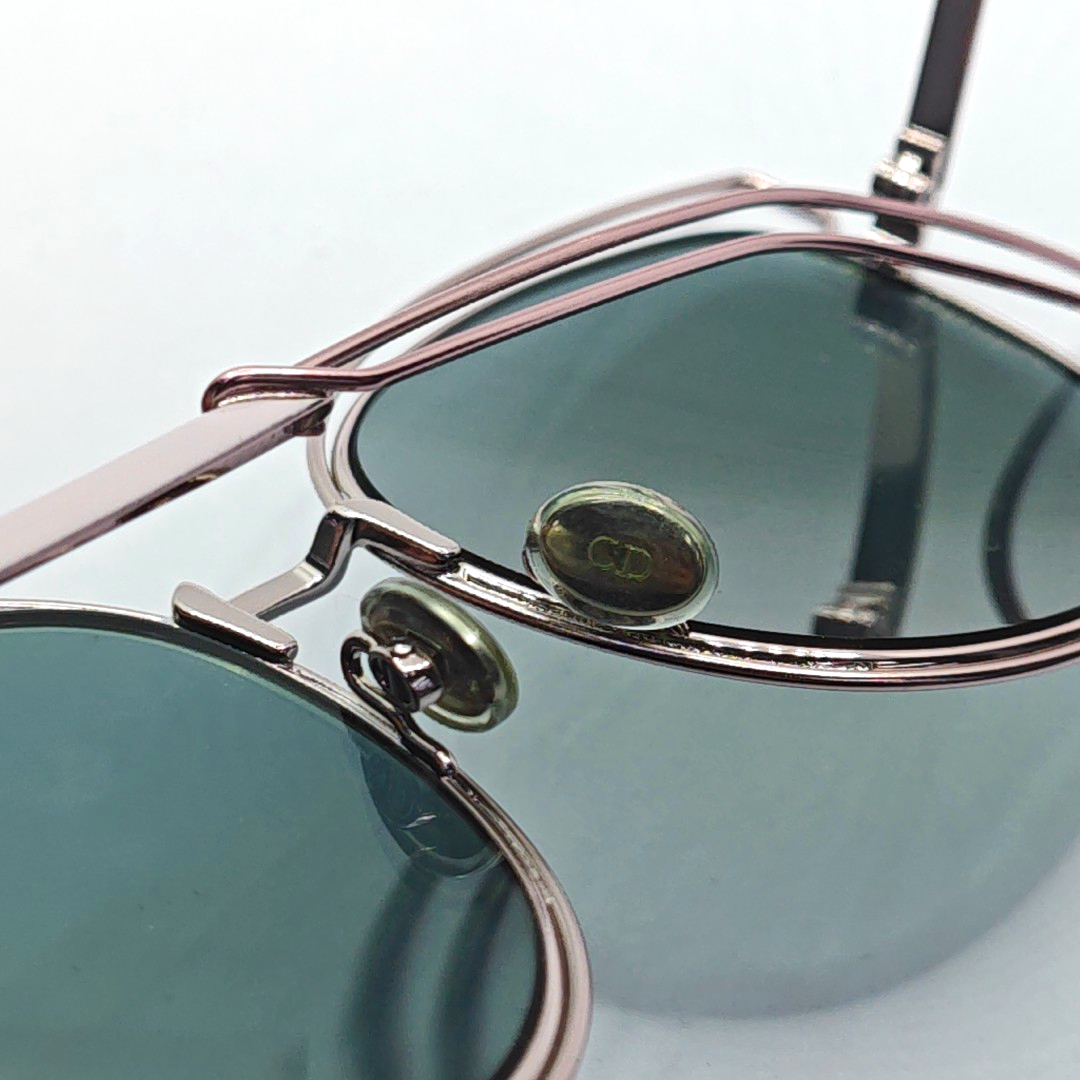 Blue Metal Sunglasses