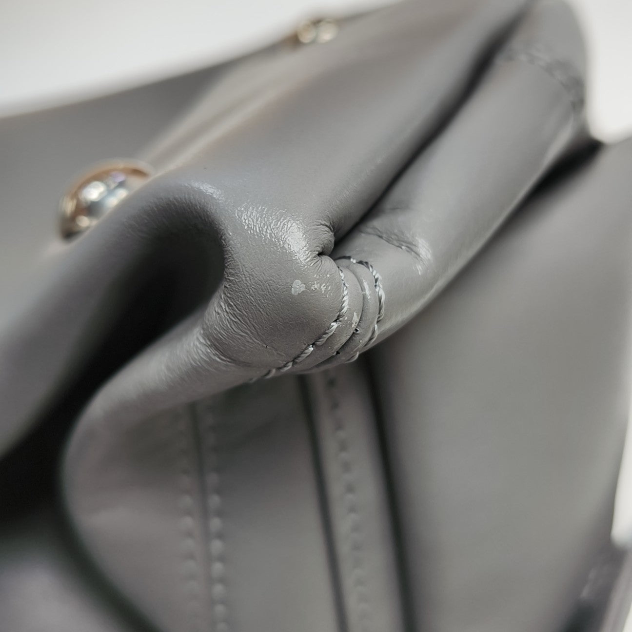 CARRYALL Small Lambskin Gray