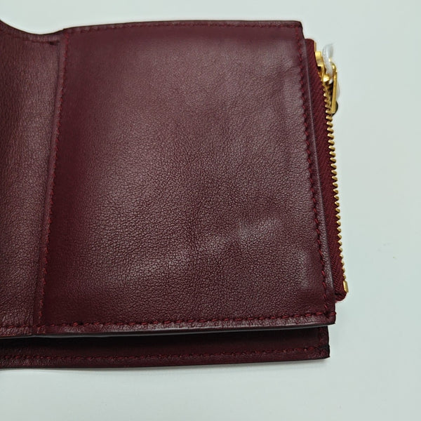 Calfskin Wallet Red