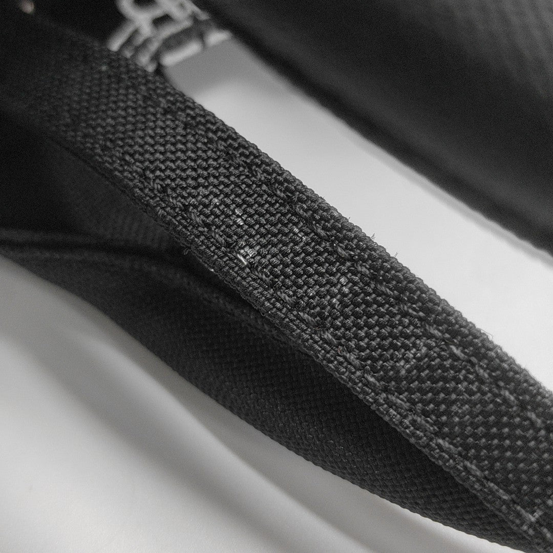 Canvas Shoulder Bag Black