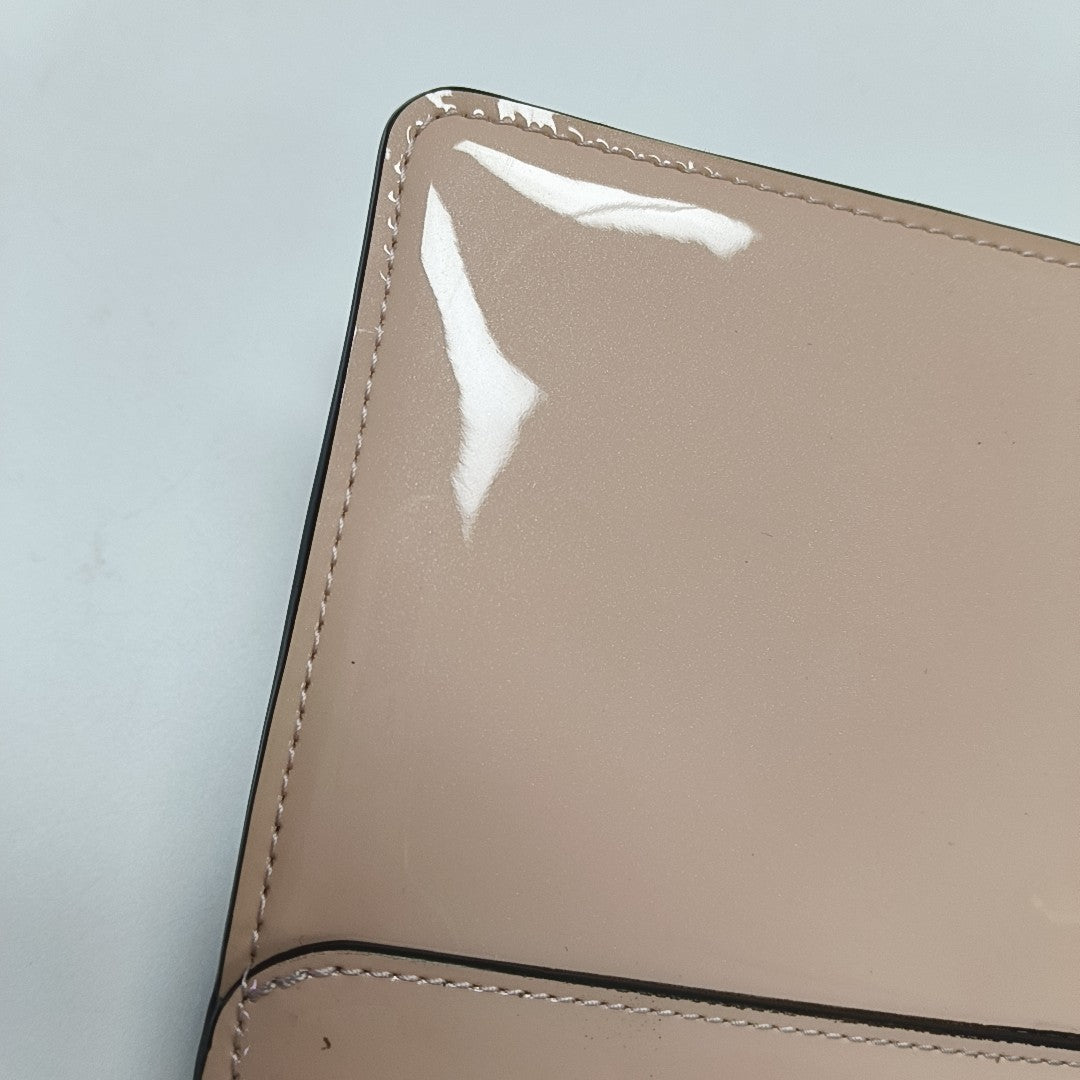 CHERRYWOOD Monogram Patent Leather Pink