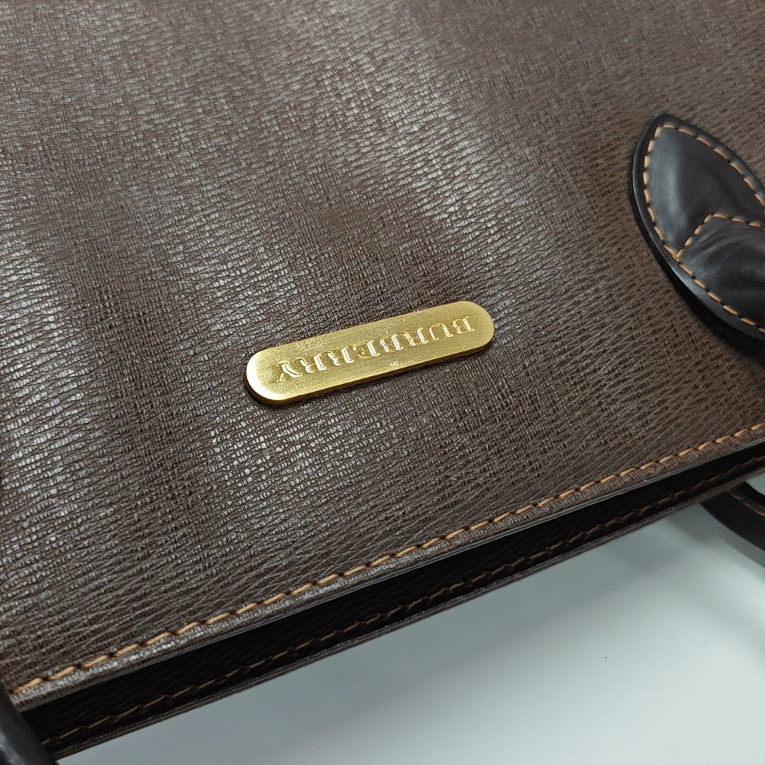 Calfskin Tote Bag Brown
