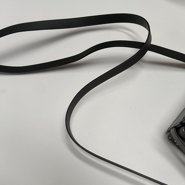 Minaudière Coated Canvas Black