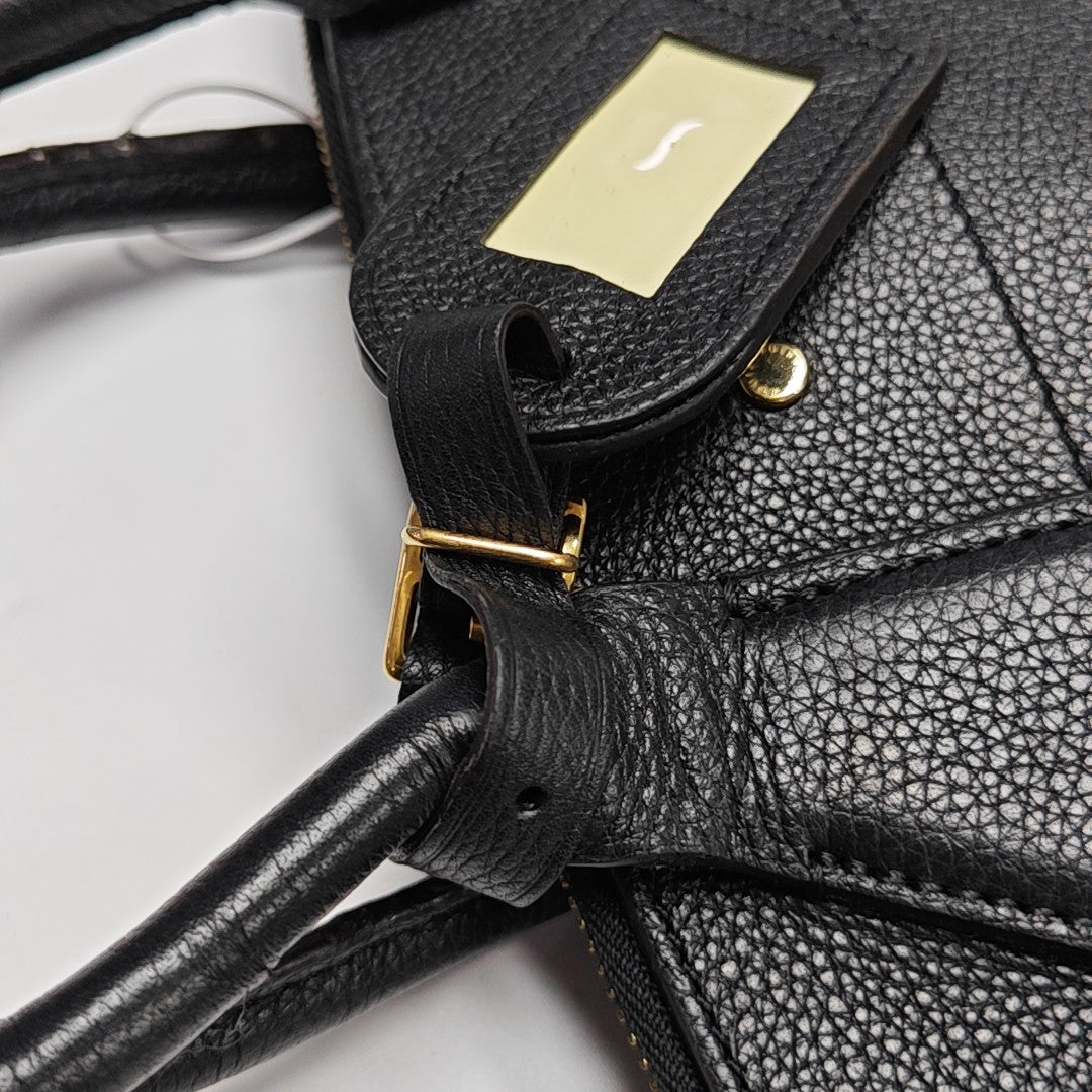CITY STEAMER MM Calfskin Black