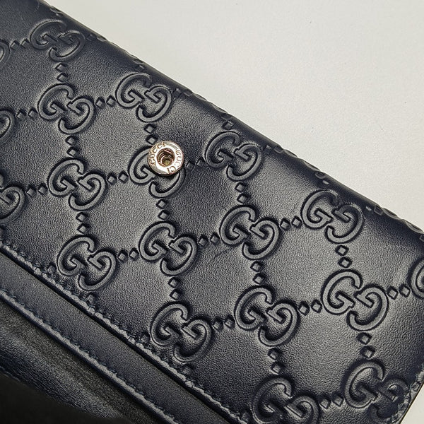 Calfskin Clutch Blue