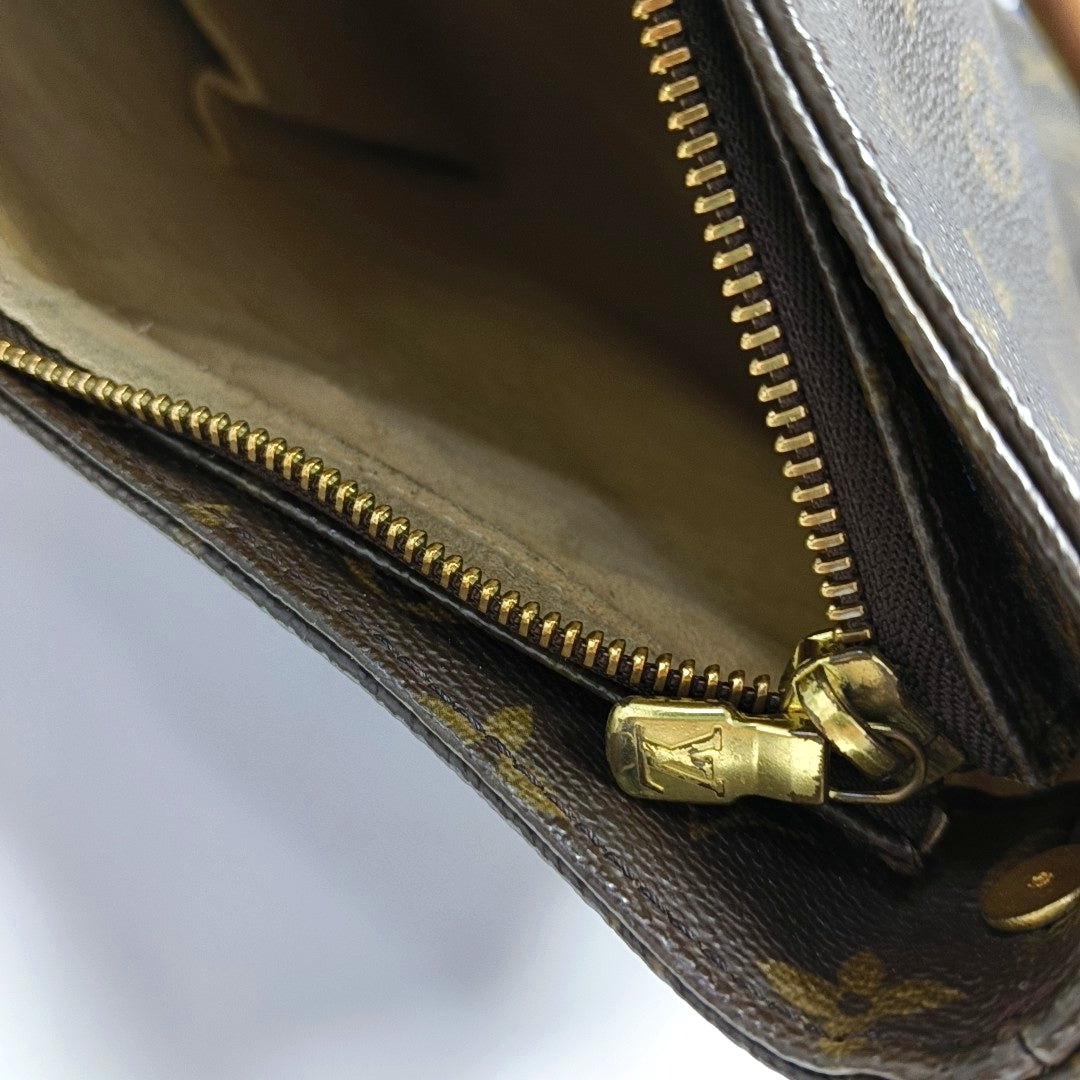 LOOPING GM Monogram Coated Canvas Brown