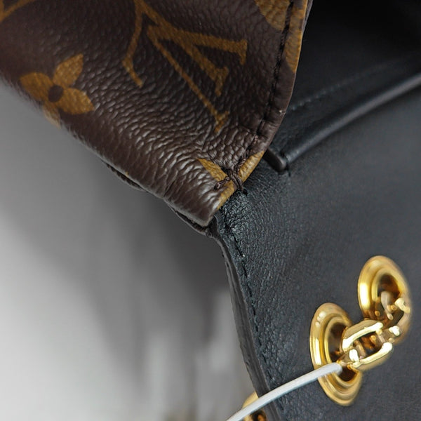 MARCEAU Monogram Coated Canvas Brown