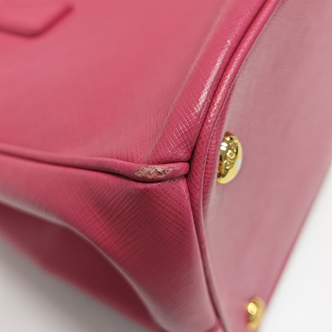 Galleria Large Calfskin Red
