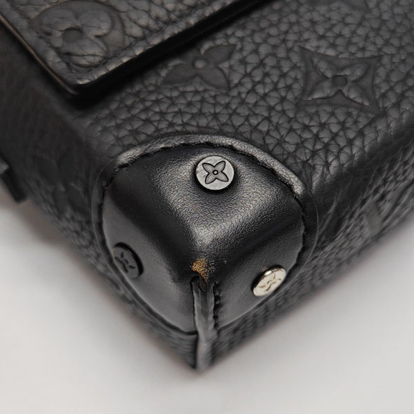 SOFT TRUNK Mini Monogram Calfskin Black