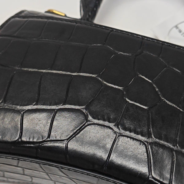 Hourglass XS Calfskin Black