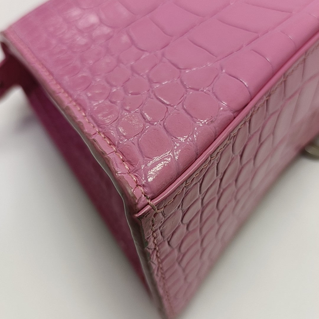 Hourglass Small Calfskin Pink