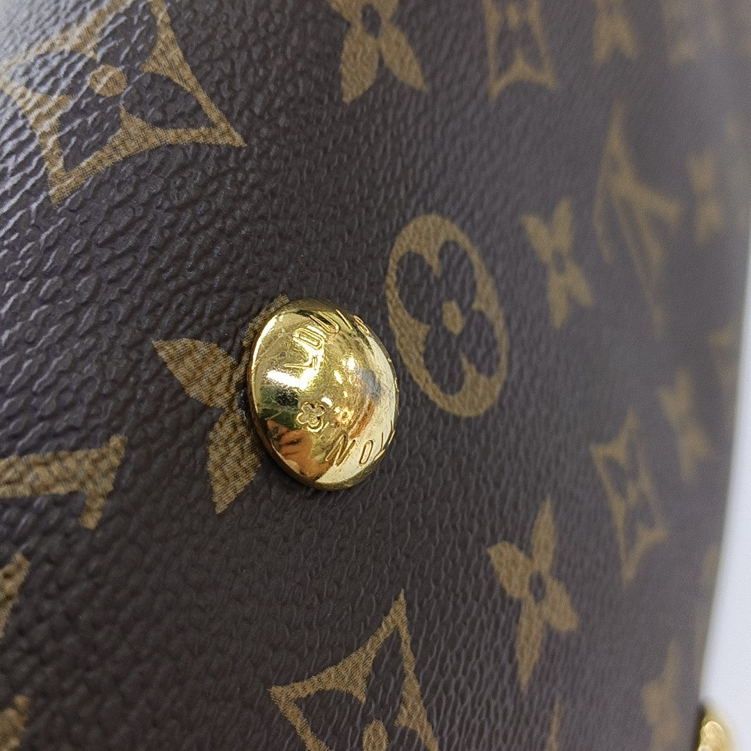 CARRYALL MM Monogram Coated Canvas Brown