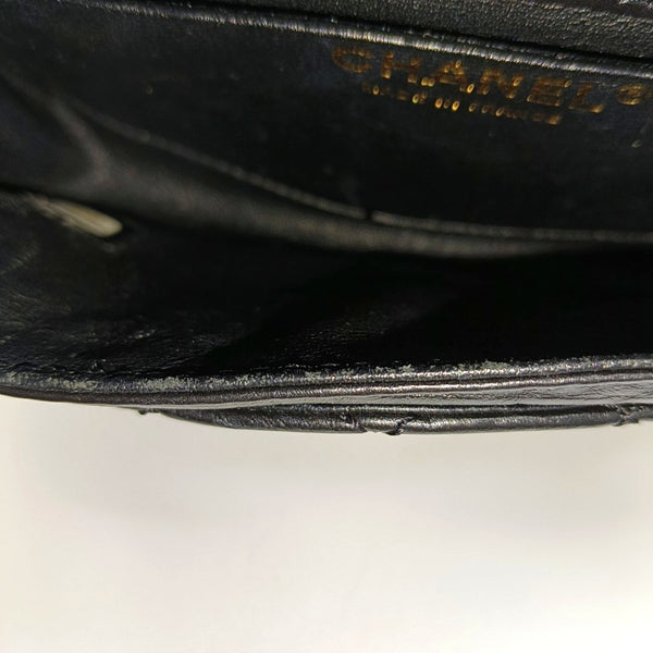 Authenticated pre-owned  2.55 Quilted Calfskin Black - Belt Bag at Looply