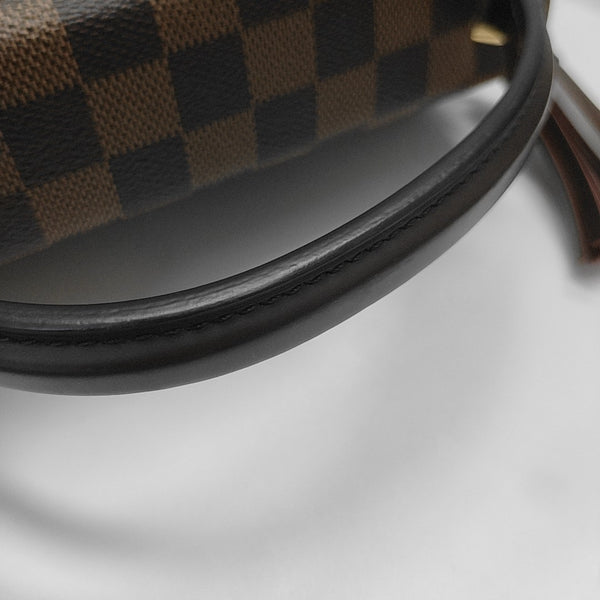 CROISETTE Damier Ebene Coated Canvas Brown