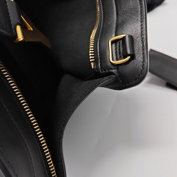 CHYC Y LIGNE Small Calfskin Black