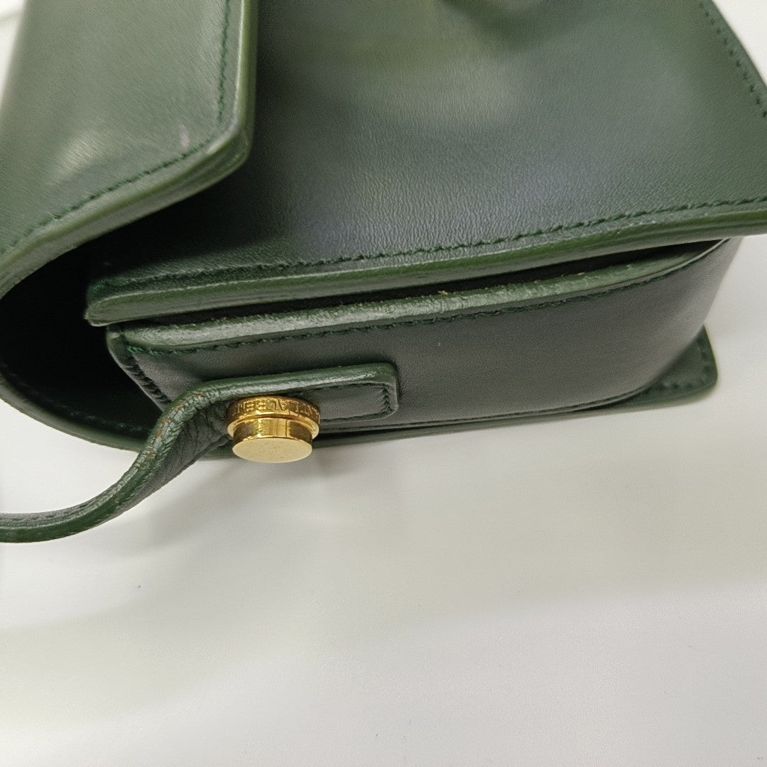 Calfskin Shoulder Bag Green