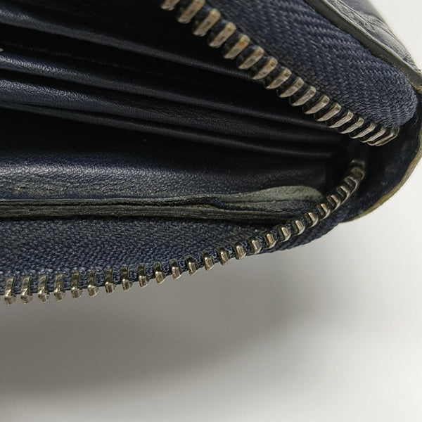 Monogram Calfskin Wallet Blue