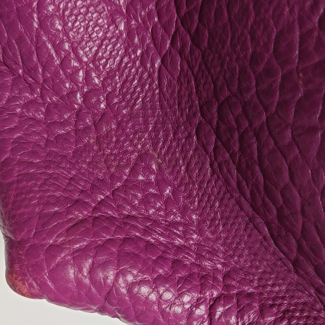 Calfskin Shoulder Bag Red