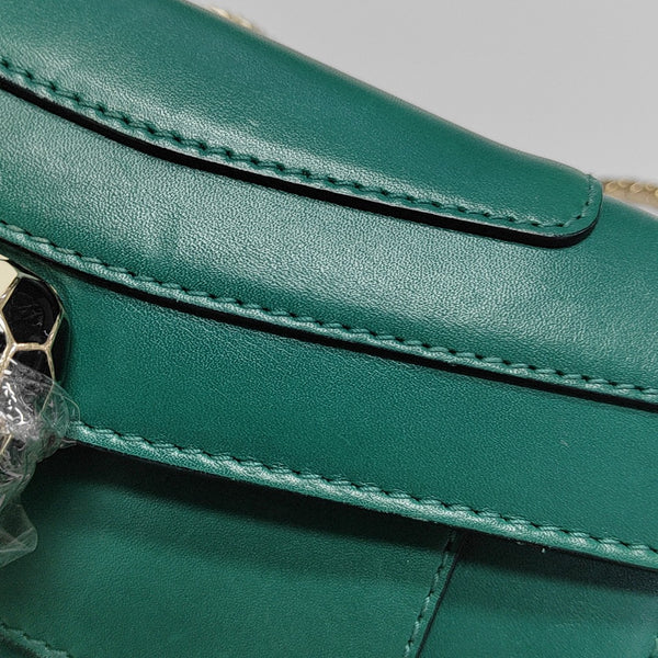 SERPENTI FOREVER Calfskin Green